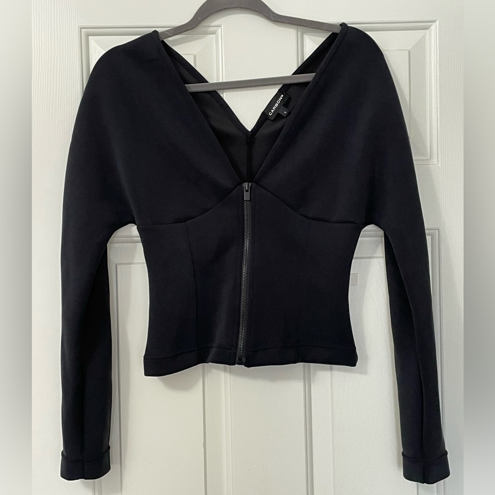 Very stylish Carbon38 neoprene zipper top! Never worn!